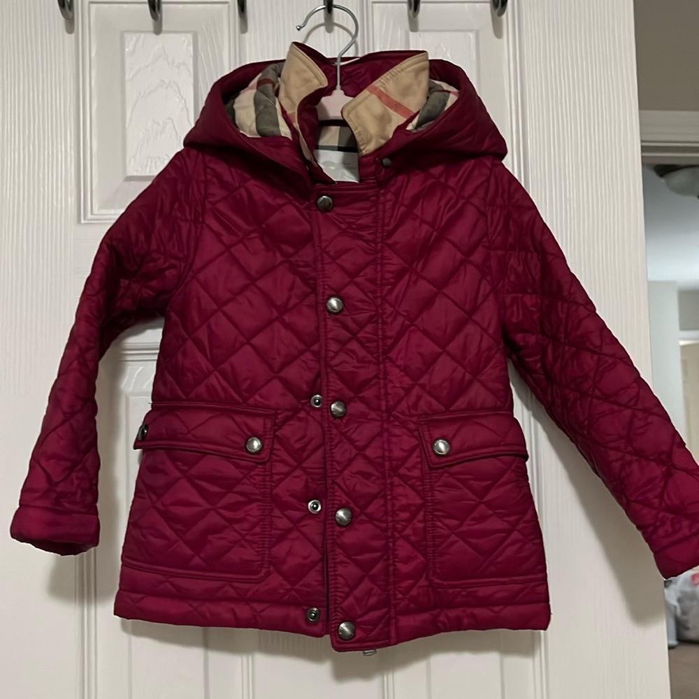 Authentic girls quilted jacket